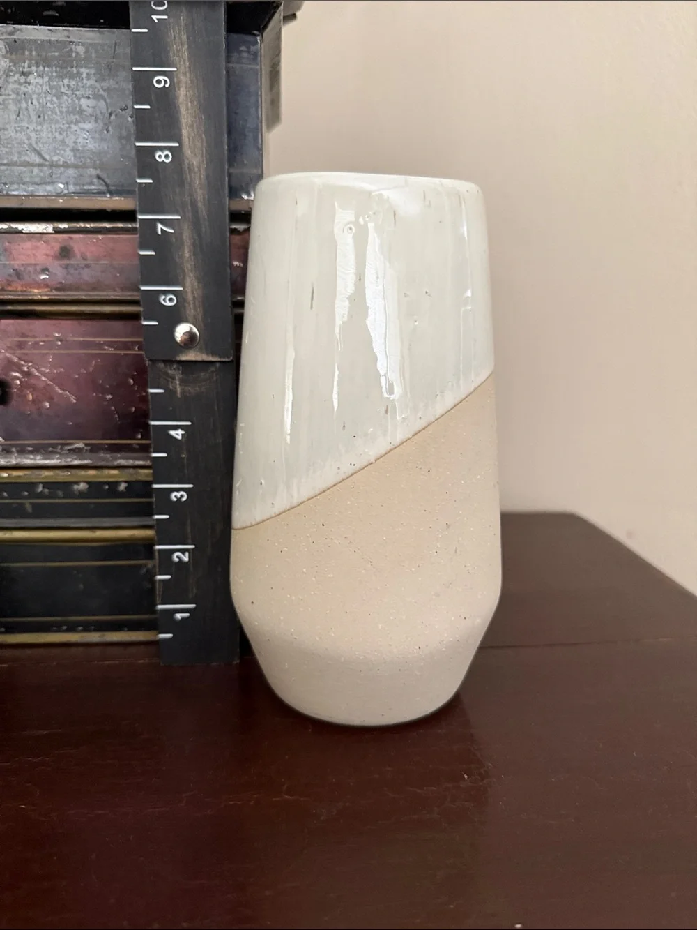 WEST ELM | Half Dipped Stoneware Vase